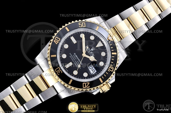 0108 Submariner 116613LN 904L YG SS Blk CLEAN VR GoAnywhere 1088